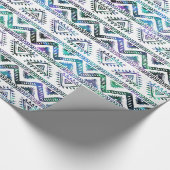 Licht gekleurd geometrisch patroon van de stam cadeaupapier (Hoek)