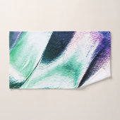 Licht gekleurd van metaal, groen tot blauw bad handdoek (Handdoek)