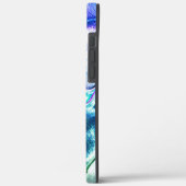 Licht gekleurd van metaal, groen tot blauw Case-Mate iPhone case (Achterkant / Links)