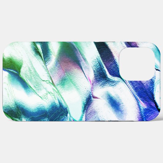 Licht gekleurd van metaal, groen tot blauw Case-Mate iPhone case (Achterkant (horizontaal))