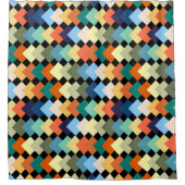 Licht gekleurde diamanten douchegordijn (Voorkant)