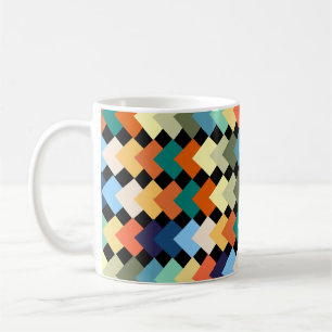 Licht gekleurde diamanten koffie-Mok Koffiemok