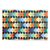 Licht gekleurde diamanten kussensloop (Achterkant)