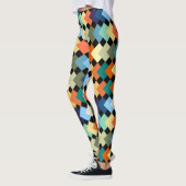 Licht gekleurde diamanten leggings (Links)