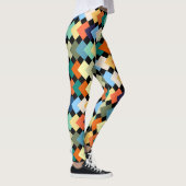 Licht gekleurde diamanten leggings (Rechts)