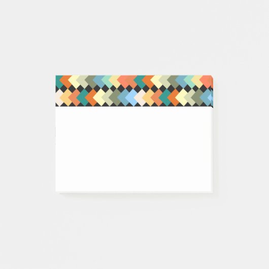 Licht gekleurde diamanten post-it® notes (Voorkant)