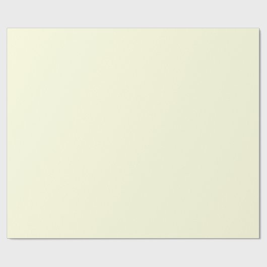 Licht gele omlooppapier cadeaupapier (Vlak)