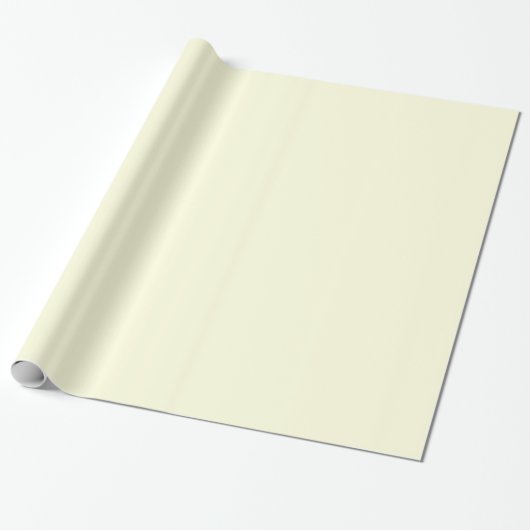 Licht gele omlooppapier cadeaupapier (Uitgerold)