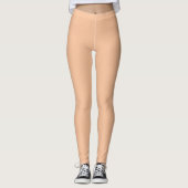 Licht gelooide huidtinten leggings (Voorkant)