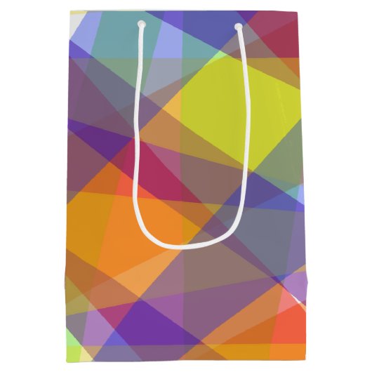 Licht Geometrisch - Cadeautas (Achterkant)