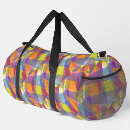 Licht geometrisch - Duffel Bag Plunjezak