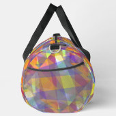 Licht geometrisch - Duffel Bag Plunjezak (Rechts)