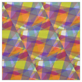 Licht geometrisch - Polyester geweven stof
