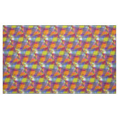 Licht geometrisch - polyester poplin stof (Fat Quarter)