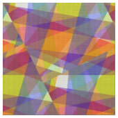 Licht geometrisch - polyester poplin stof (Close Up)