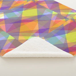 Licht Geometrisch - Sherpa Deken