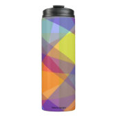 Licht Geometrisch - Thermische Tumbler Thermosbeker (Voorkant)