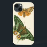 Licht geordende vlinderschildering Case-Mate iPhone case<br><div class="desc">Een Vision Studio creation,  dit lichtboarder schilderij toont twee mooie vlinders die door de lucht glippen. De executie van het schilderij maakt dat de insecten er verbazingwekkend levensecht uitzien. Pak een kopie en zet hem op je muur.</div>