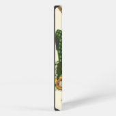 Licht geordende vlinderschildering iPhone hoesje (Rechterkant)