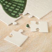 Licht geordende vlinderschildering legpuzzel (Zijkant)