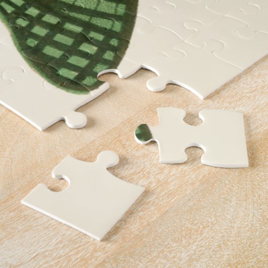 Licht geordende vlinderschildering legpuzzel (Zijkant)