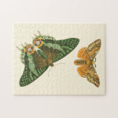 Licht geordende vlinderschildering legpuzzel (Horizontaal)