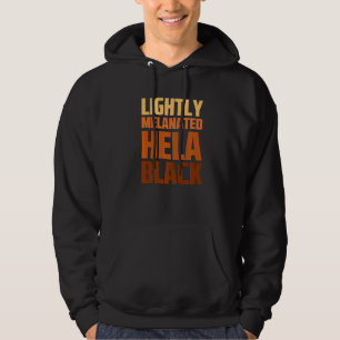 Licht gesmolten Hela Black African American Hist Hoodie