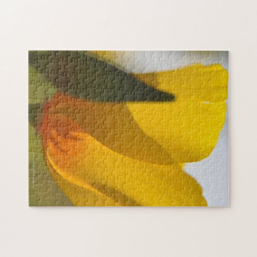 Licht gevulde papaver legpuzzel (Horizontaal)