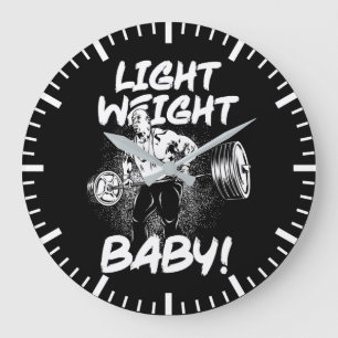 Licht gewicht Baby - Gym Workout Bodybuilding Groo Grote Klok
