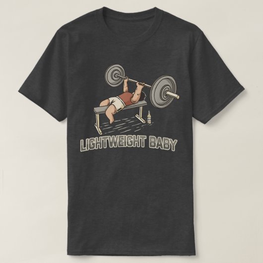 Licht gewicht BabyBench T-shirt (Design voorkant)