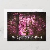 Licht gewoon boven Inspirerend Briefkaart (Voorkant / Achterkant)