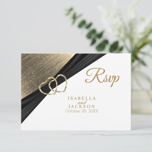 Licht Golden Heart - RSVP (Staand voorkant)