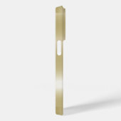 Licht Goud Metaalstructuur Roestvrij staal look Case-Mate iPhone Case (Achterkant / Rechts)