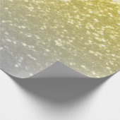 Licht goud zilvergrijs ombre cadeaupapier (Hoek)