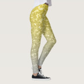 Licht goud zilvergrijs ombre leggings (Rechts)