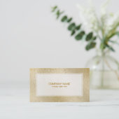 Licht goudsmeedende iristische textuur visitekaartje (Staand voorkant)