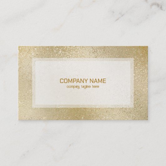 Licht goudsmeedende iristische textuur visitekaartje (Voorkant)