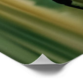 Licht griezelig maar mooi vrouw met tranen poster (Hoek)