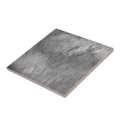 Licht grijs Abstract Cool Patroon Moderne Keramisc Tegeltje (Zijkant)