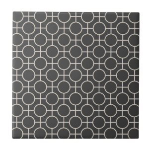 Licht grijs Abstract koel patroon Modern Tegeltje