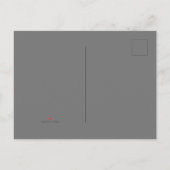 Licht grijs #C1C1C1, Kangaroo Aankondigingskaart (Achterkant)