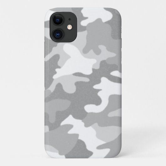 Licht grijs Camouflage Case-Mate iPhone Case (Achterkant)