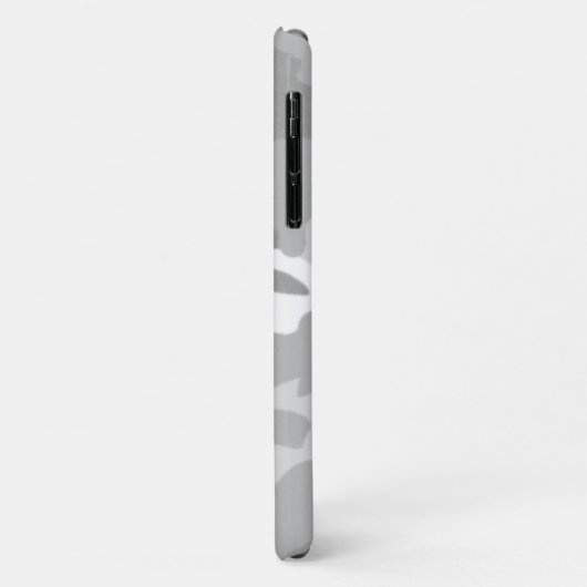 Licht grijs Camouflage Case-Mate iPhone Case (Achterkant/links)