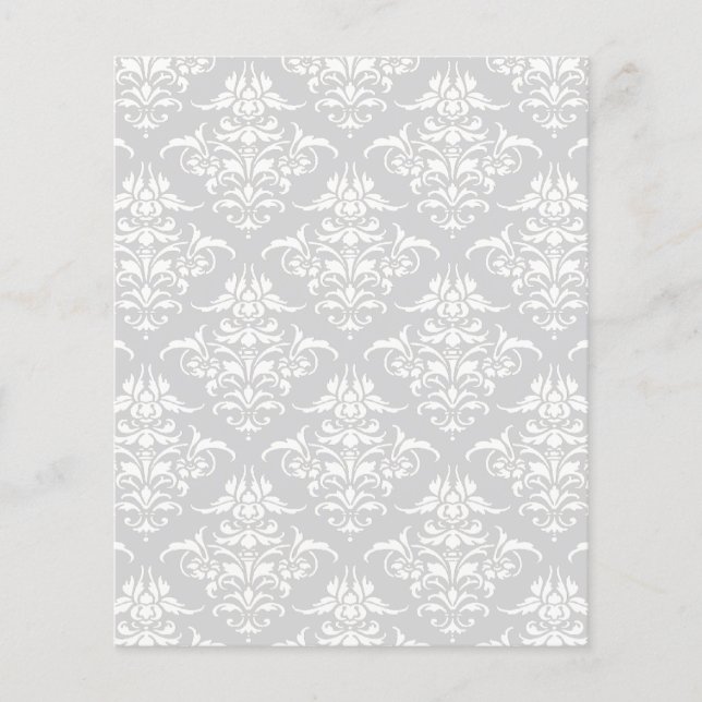 Licht grijs demkerpatroon plakboek (Voorkant)