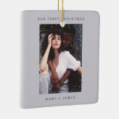 Licht grijs, eenvoudige, moderne foto's keramisch ornament (Rechts)