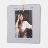 Licht grijs, eenvoudige, moderne foto's keramisch ornament (Links)