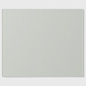 Licht grijs en beige Quatrefoil patroon Cadeaupapier (Vlak)