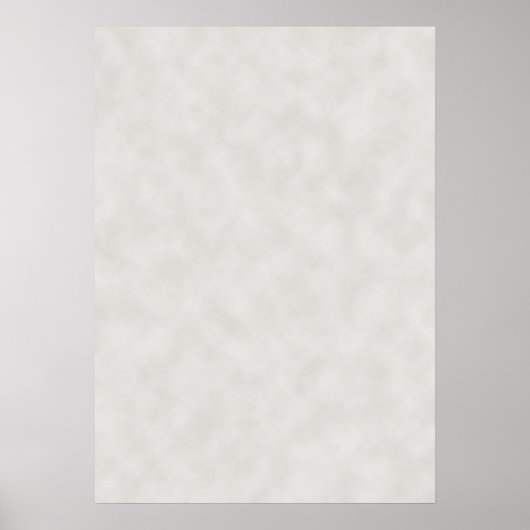 Licht grijs perkamenttextiel poster (Voorkant)