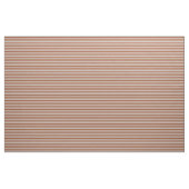 Licht grijs & Sienna Pattern van Stripes Stof (Yard (91,4 cm))