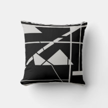 Licht grijze origami op zwart-Abstract